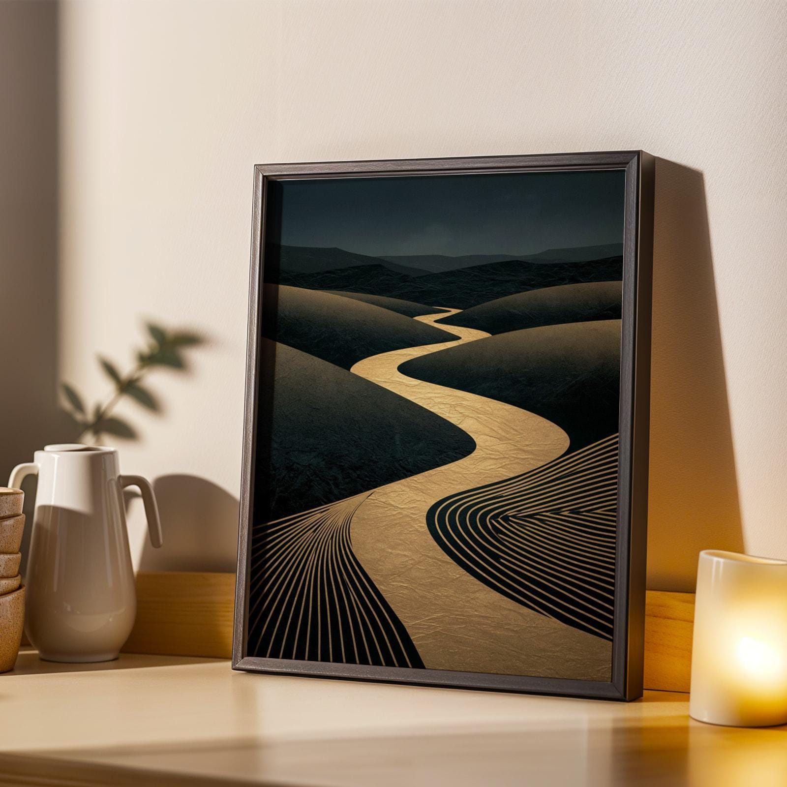 Mountain Road Wall Art Print 190 Soluna Soul