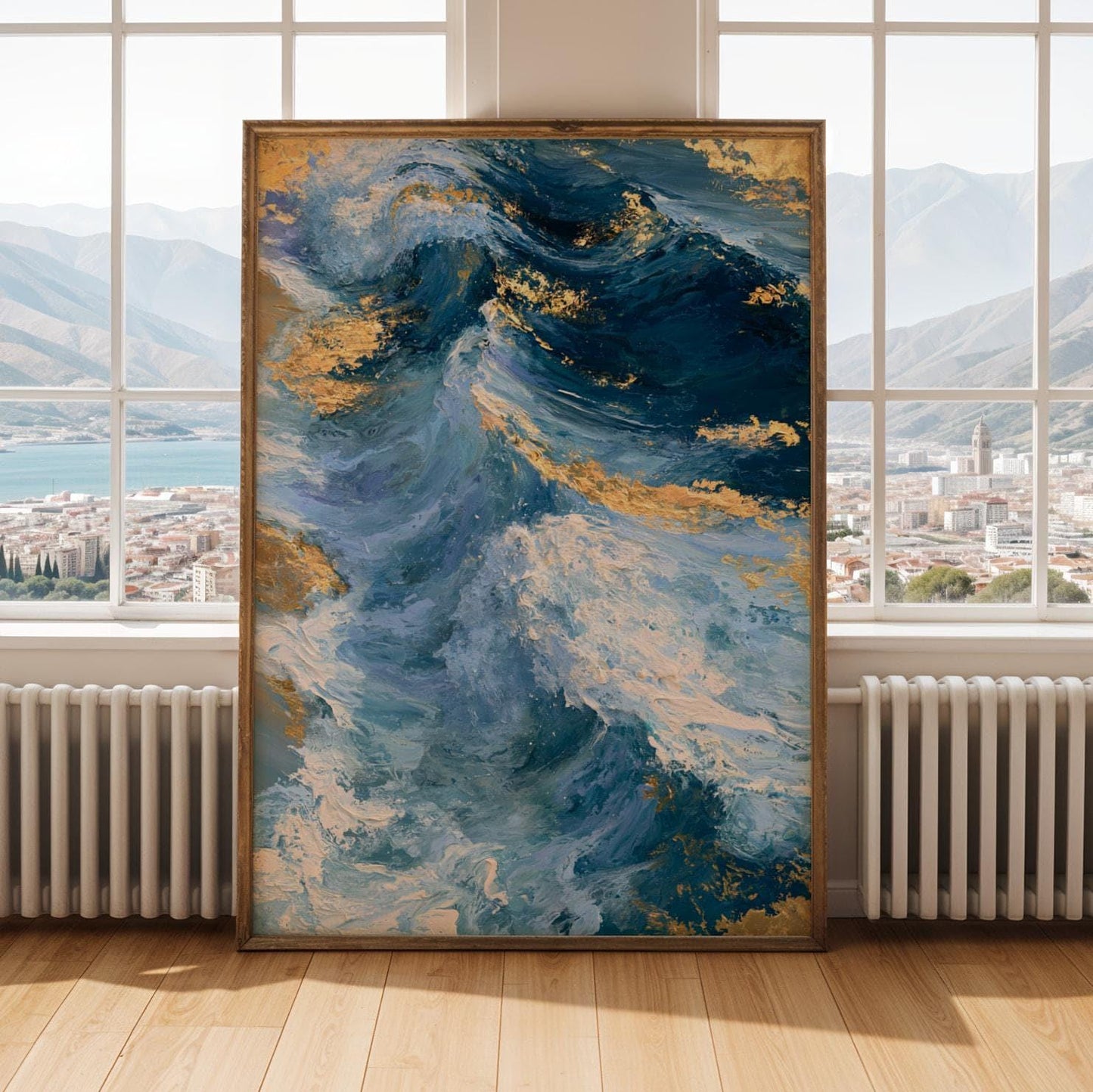 Ocean Waves Wall Art Print 186 Soluna Soul