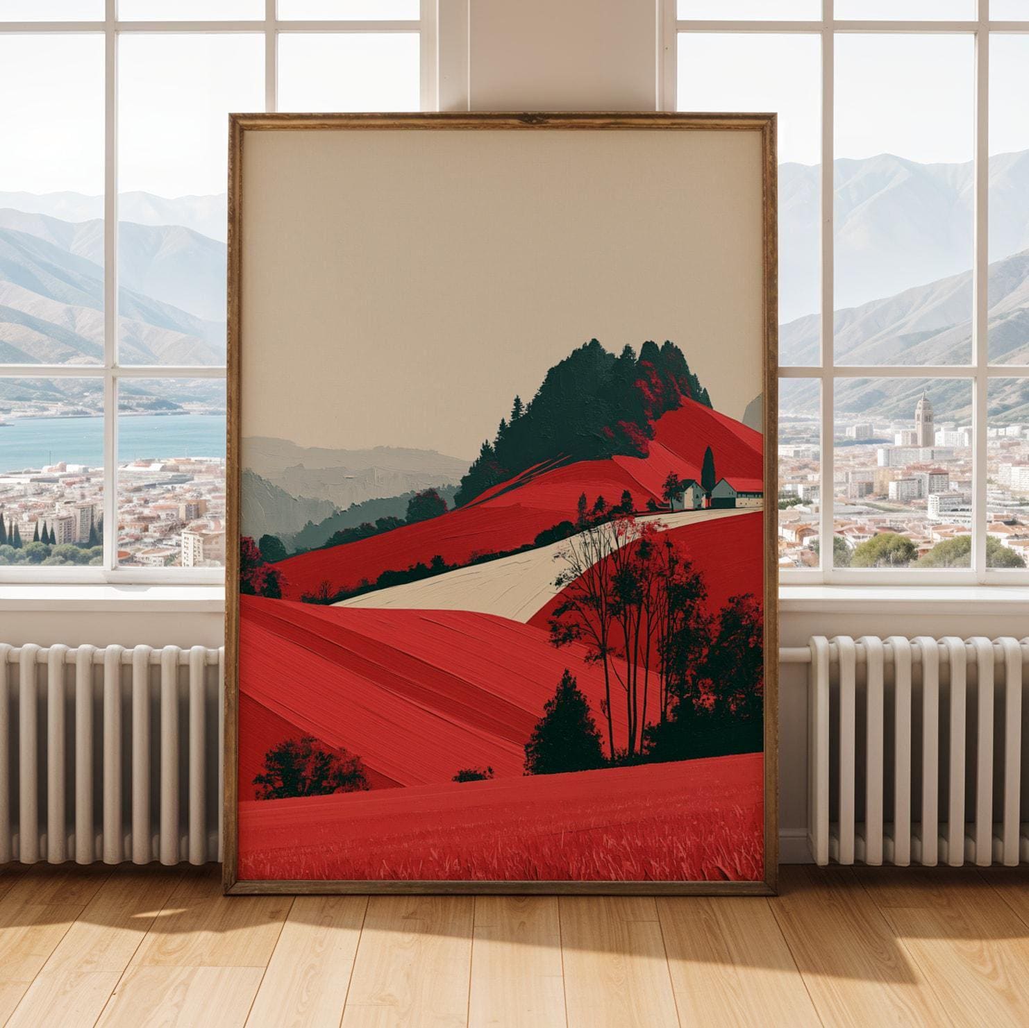 Countryside Farmhouse Wall Art Print 189 Soluna Soul