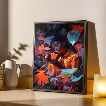 Afrocentric Wall Art Print 51 Soluna Soul