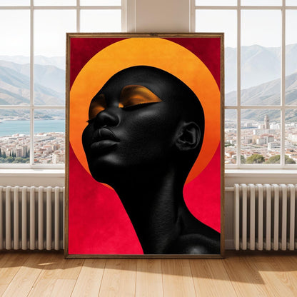 Black Ascension V Wall Art Print 9 Soluna Soul