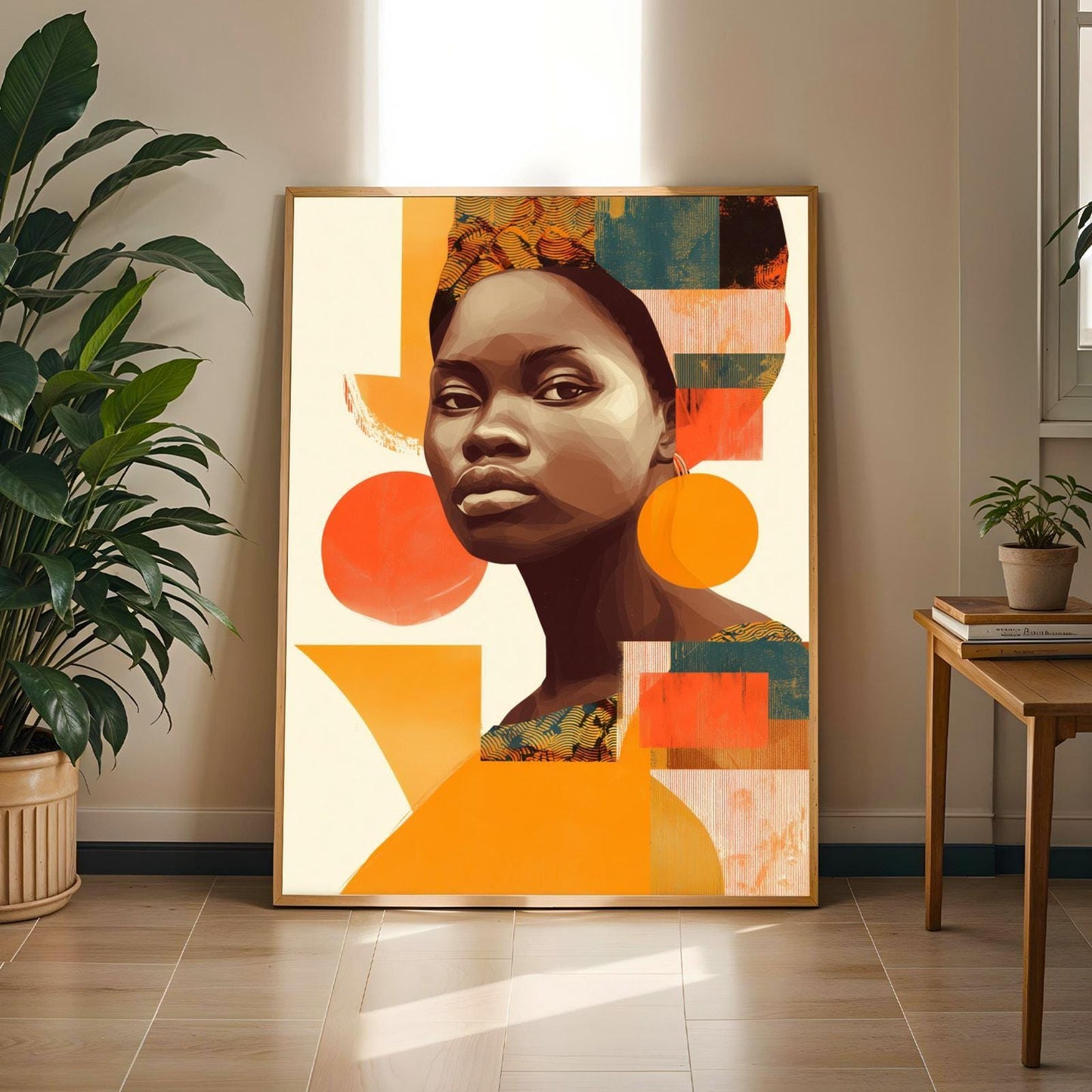 Afrocentric Wall Art Print 64 Soluna Soul