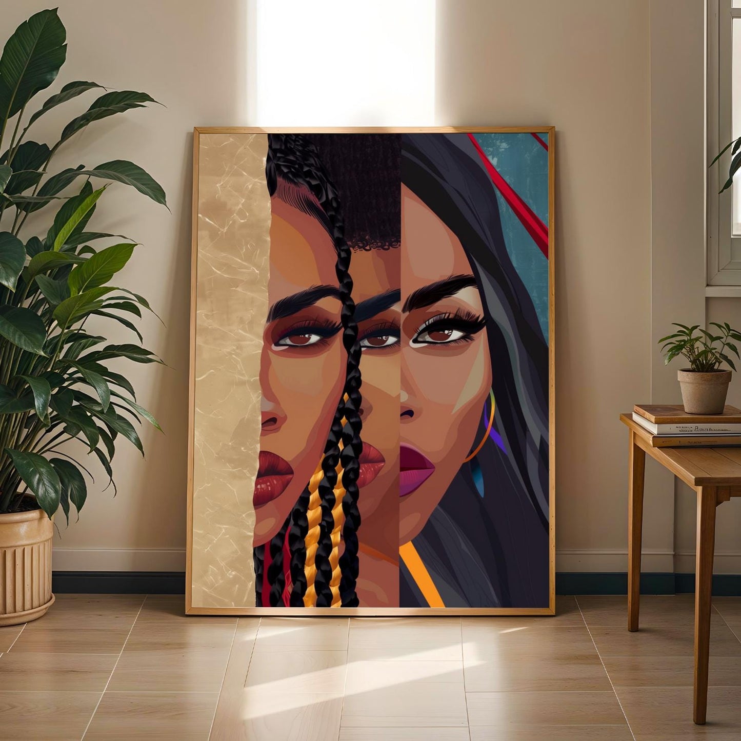 Afrocentric Wall Art Print 191 Soluna Soul