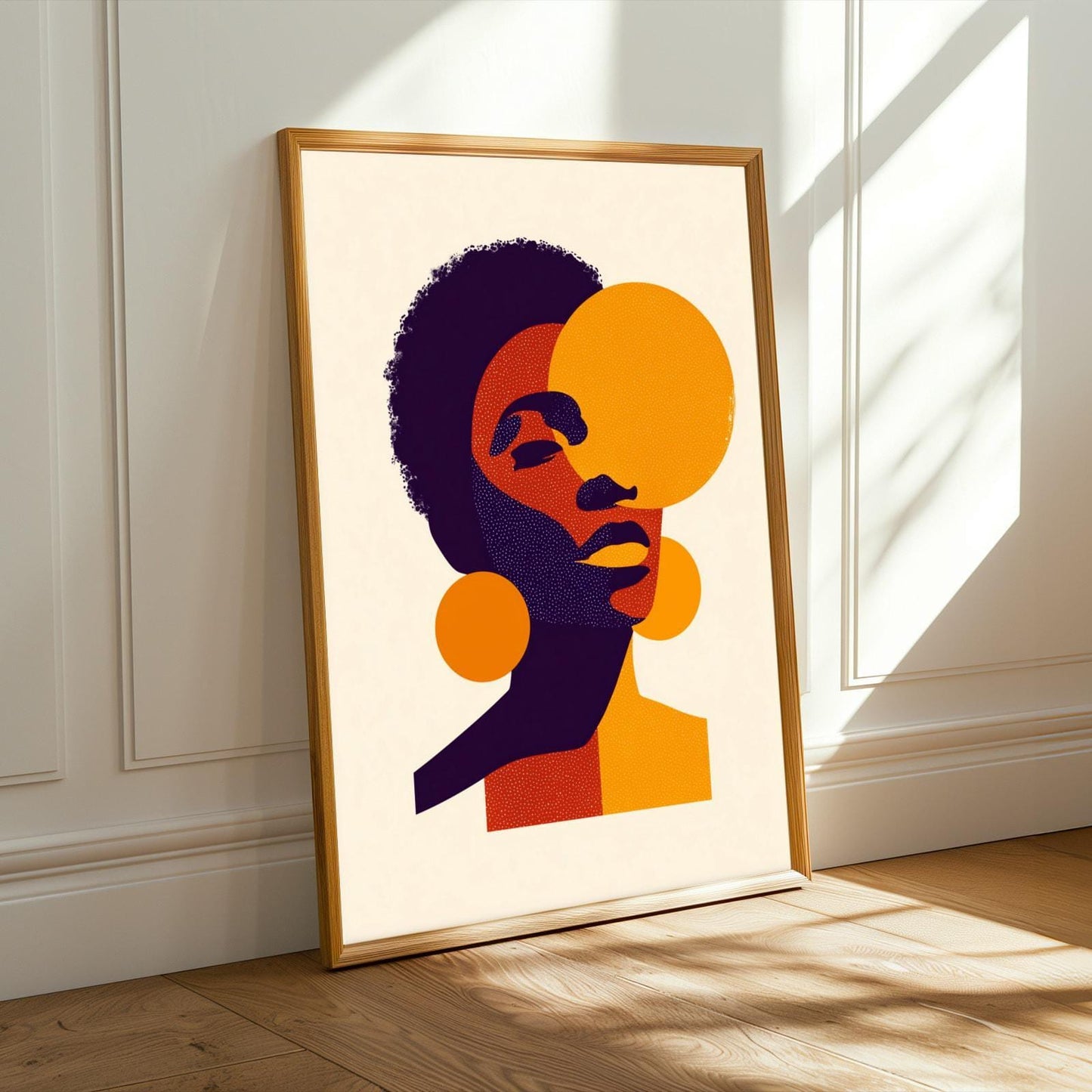Afrocentric Wall Art Print 66 Soluna Soul
