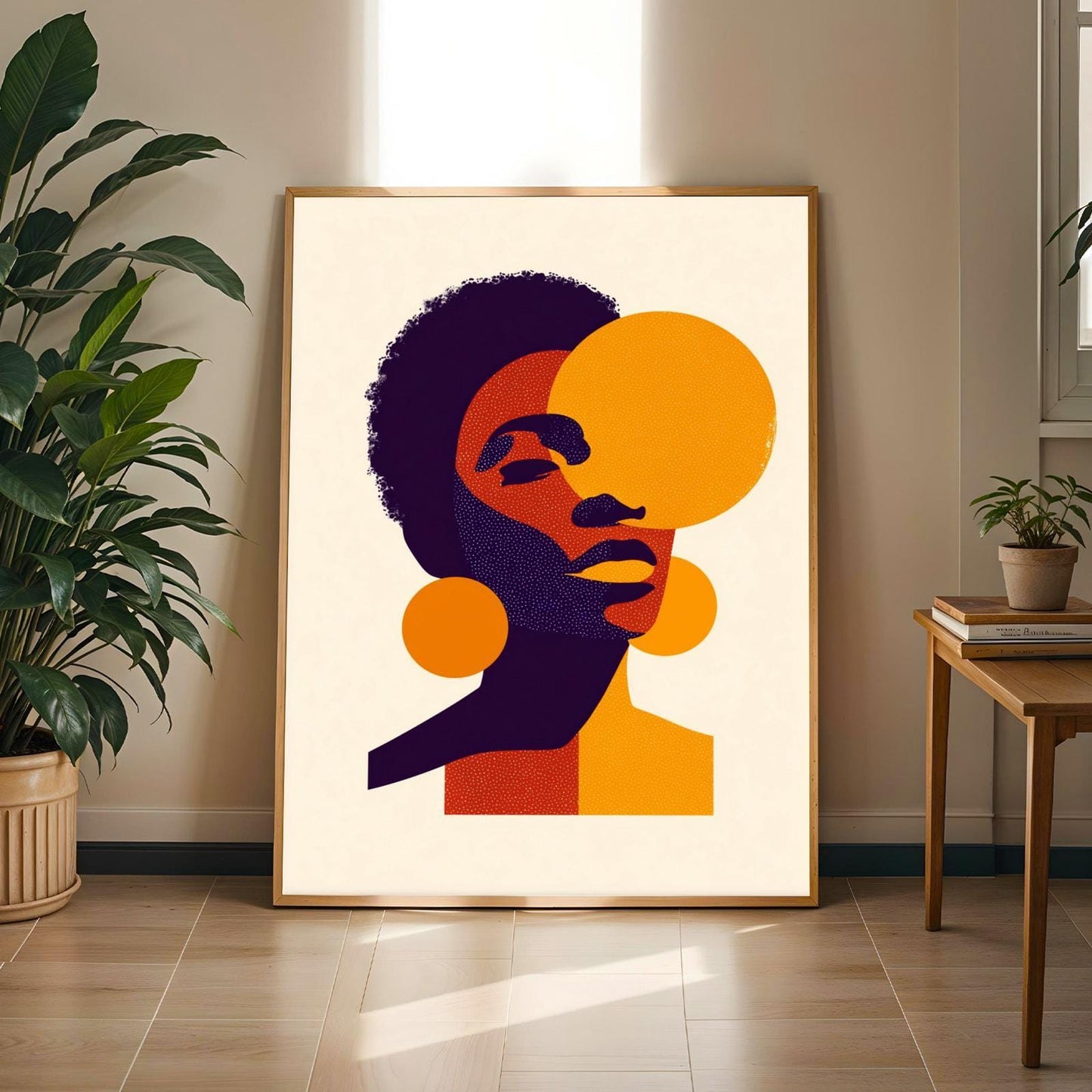 Afrocentric Wall Art Print 66 Soluna Soul