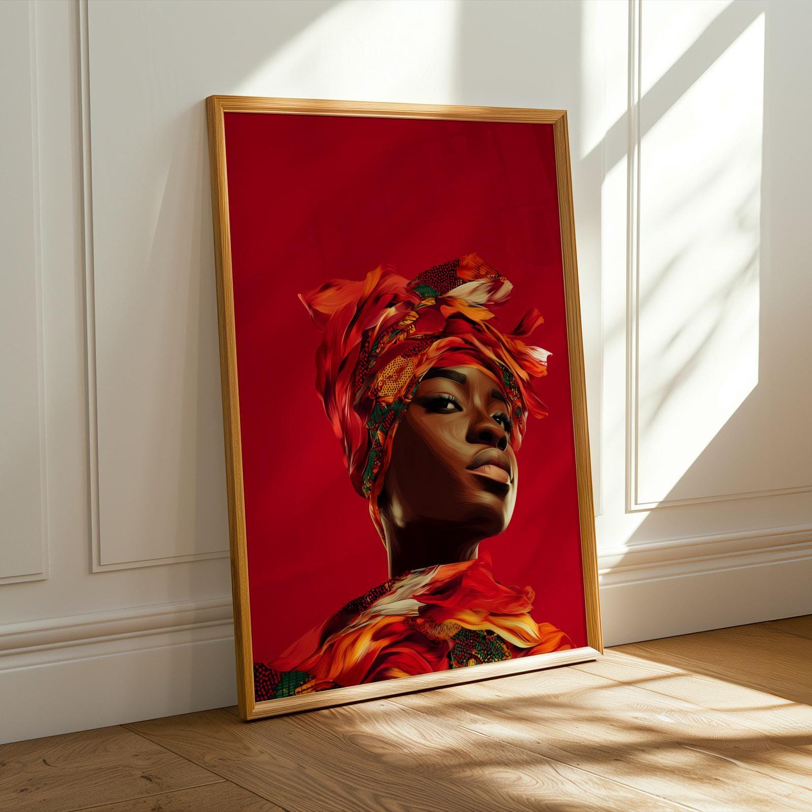 African  Wall Art Print 101 Soluna Soul