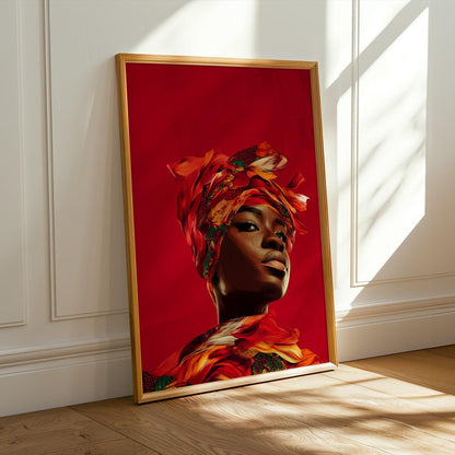 African  Wall Art Print 101 Soluna Soul