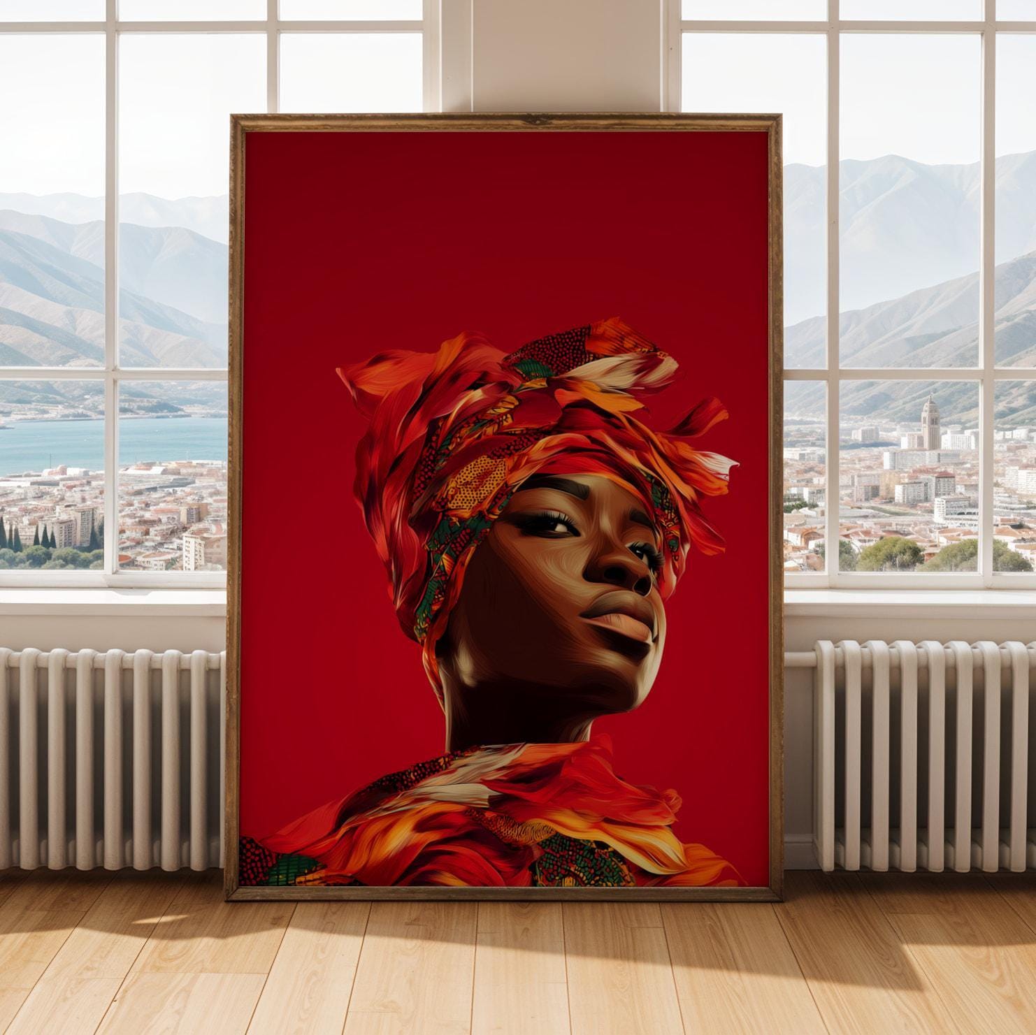 African  Wall Art Print 101 Soluna Soul