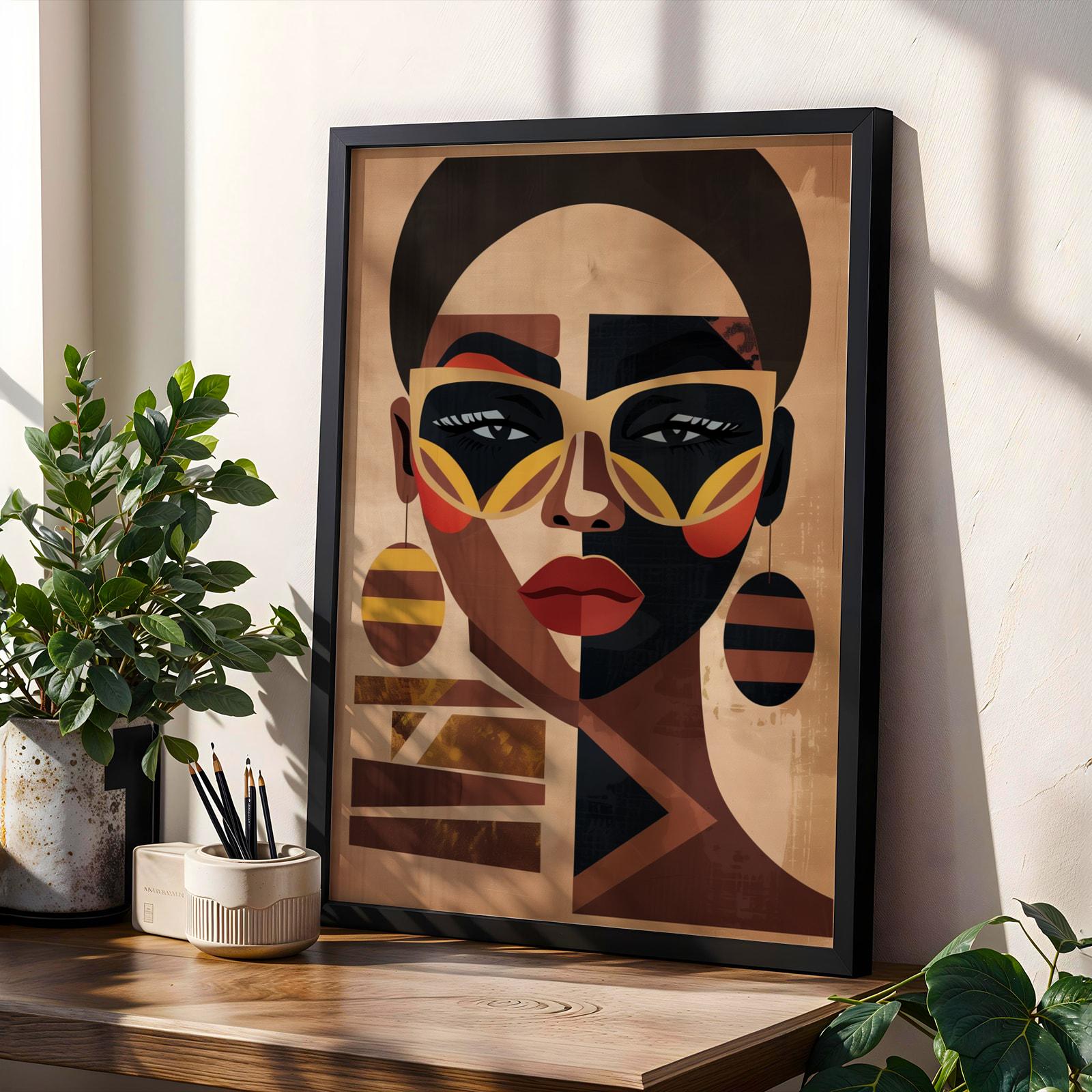 Abstract Wall Art 124 Soluna Soul