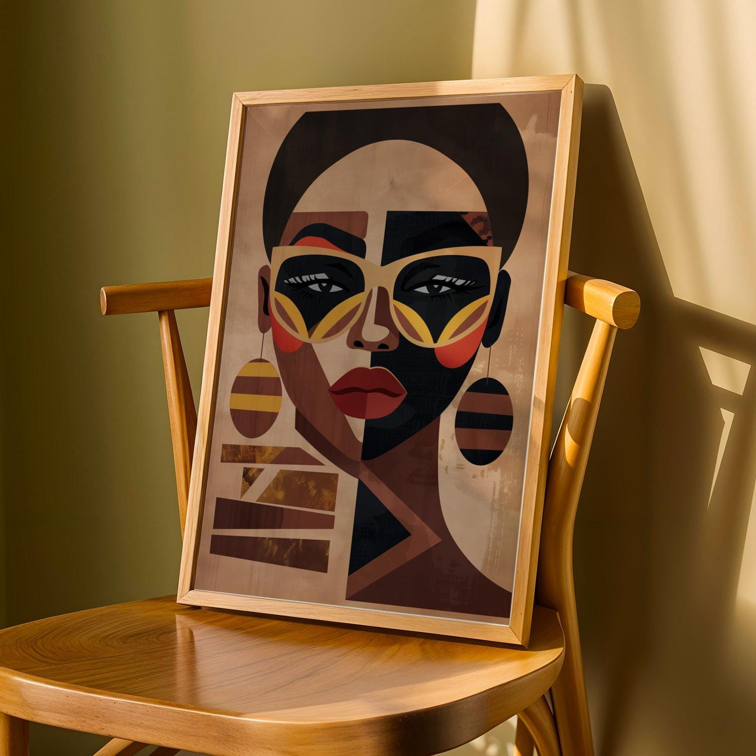 Abstract Wall Art 124 Soluna Soul