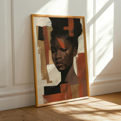 Afrocentric Wall Art Print 119 Soluna Soul