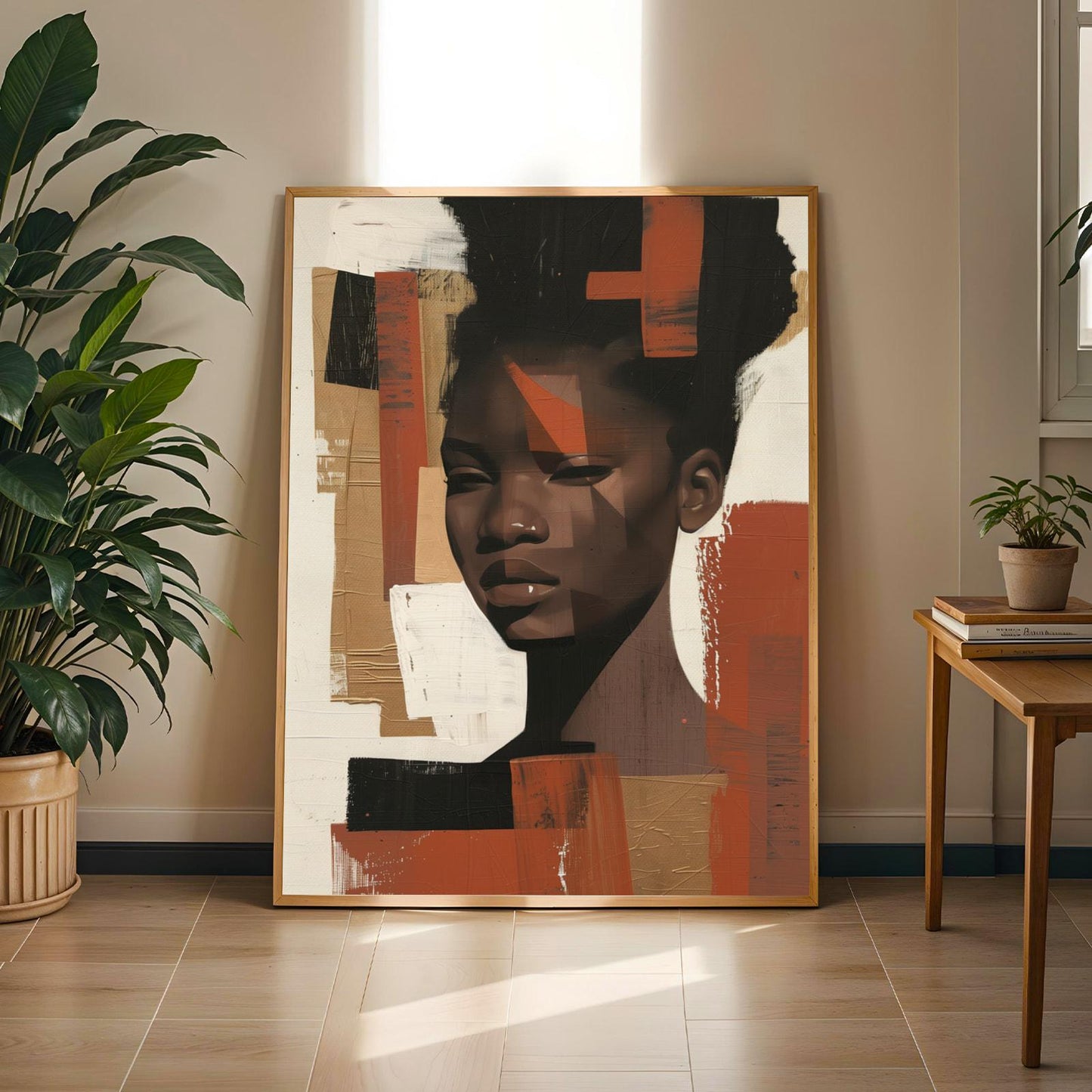 Afrocentric Wall Art Print 119 Soluna Soul