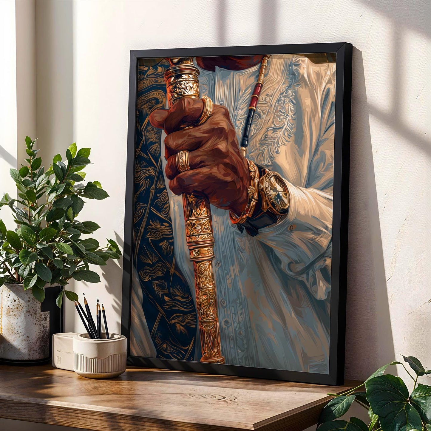 African  Wall Art Print 11 Soluna Soul