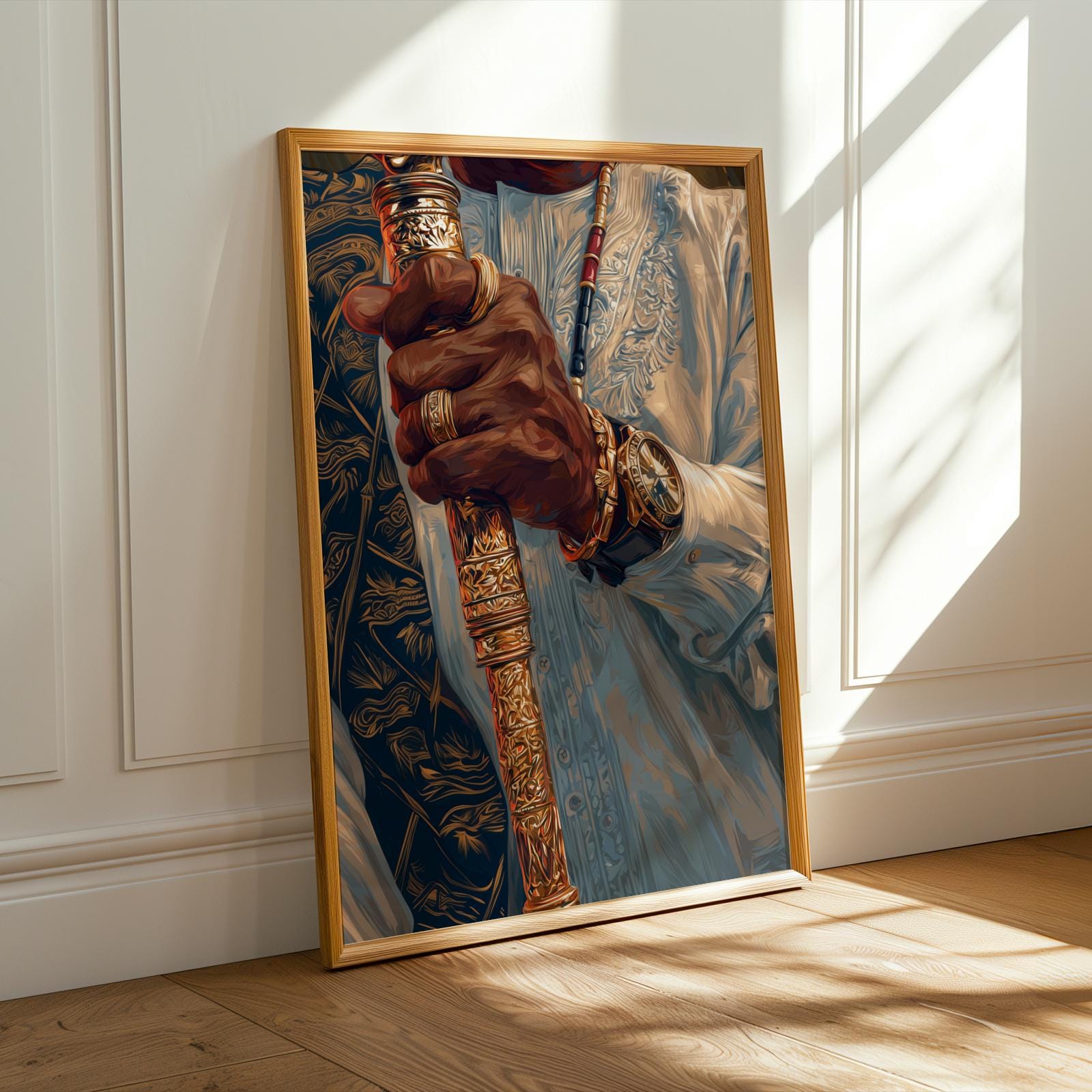African  Wall Art Print 11 Soluna Soul