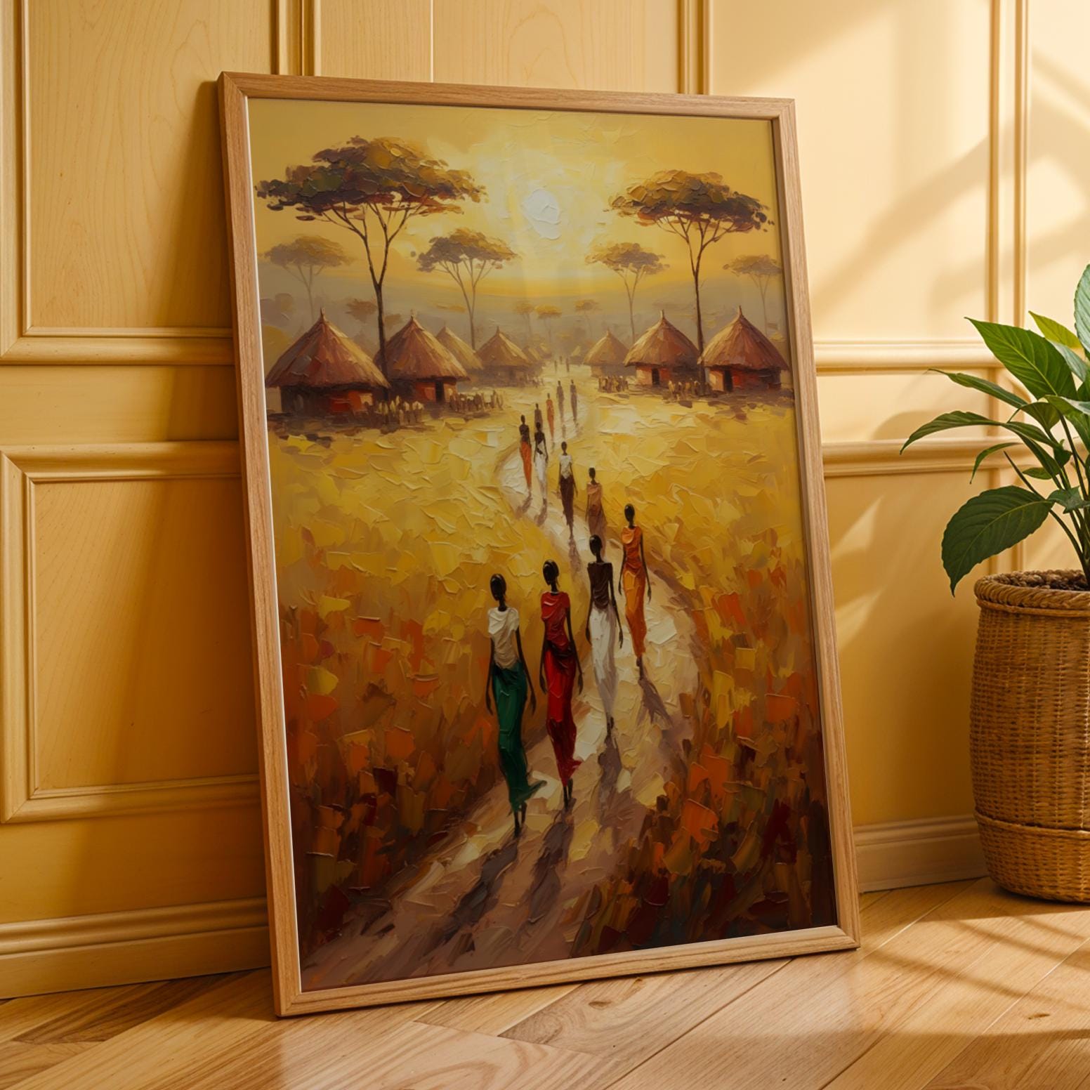 Golden Journey Home Wall Art Print 205 Soluna Soul