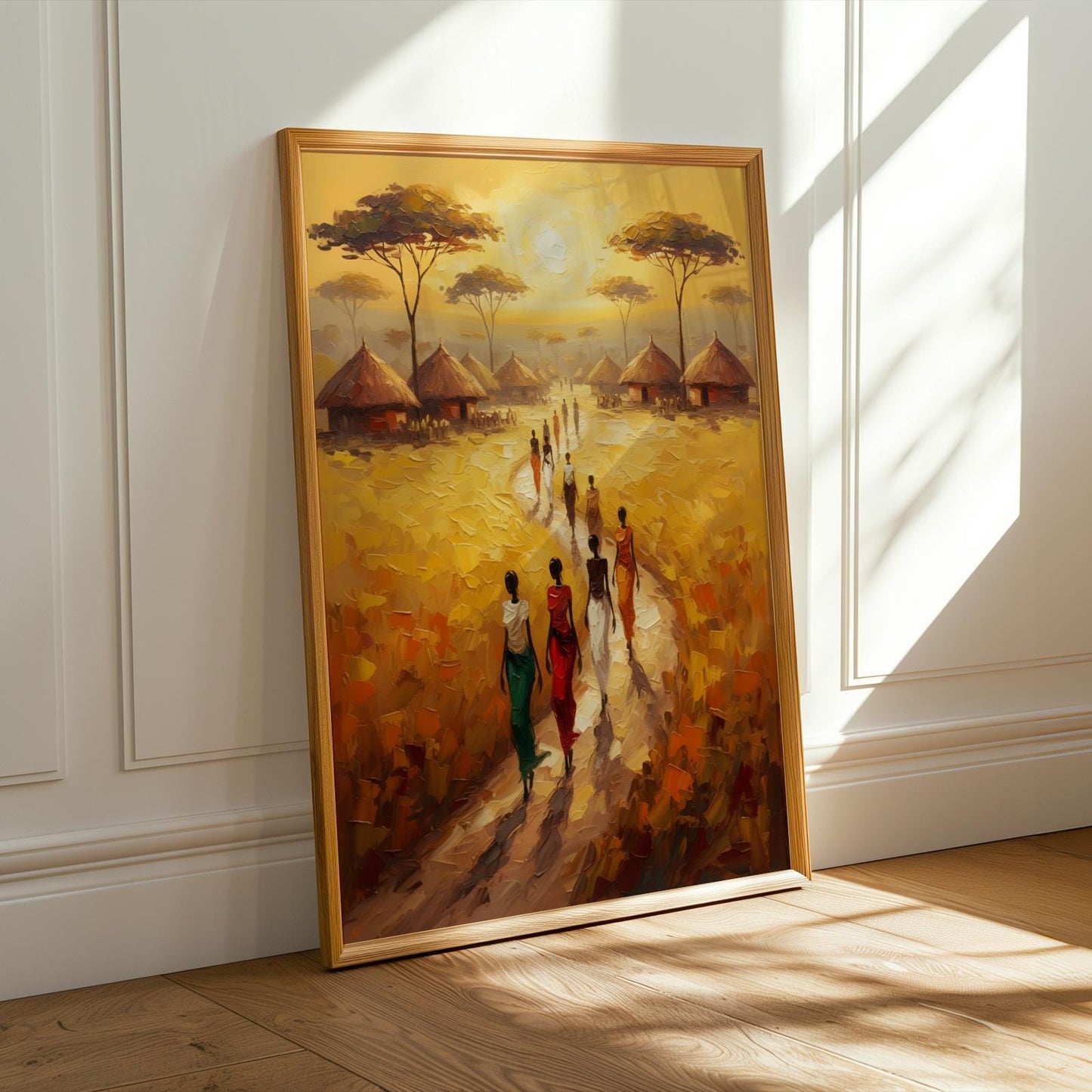 Golden Journey Home Wall Art Print 205 Soluna Soul