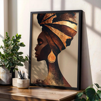 Abstract Woman Wall Art Print 219 Soluna Soul