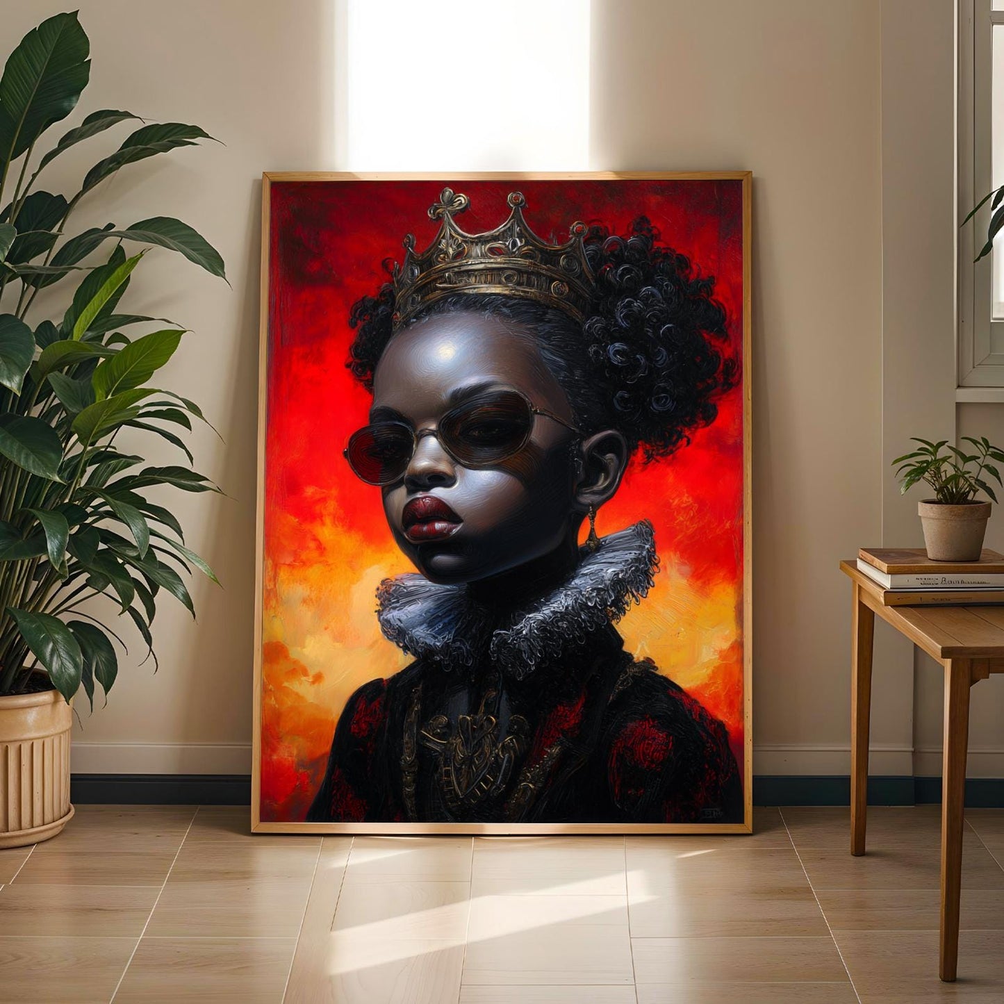 Young Royalty Portrait Wall Art Print 150 Soluna Soul