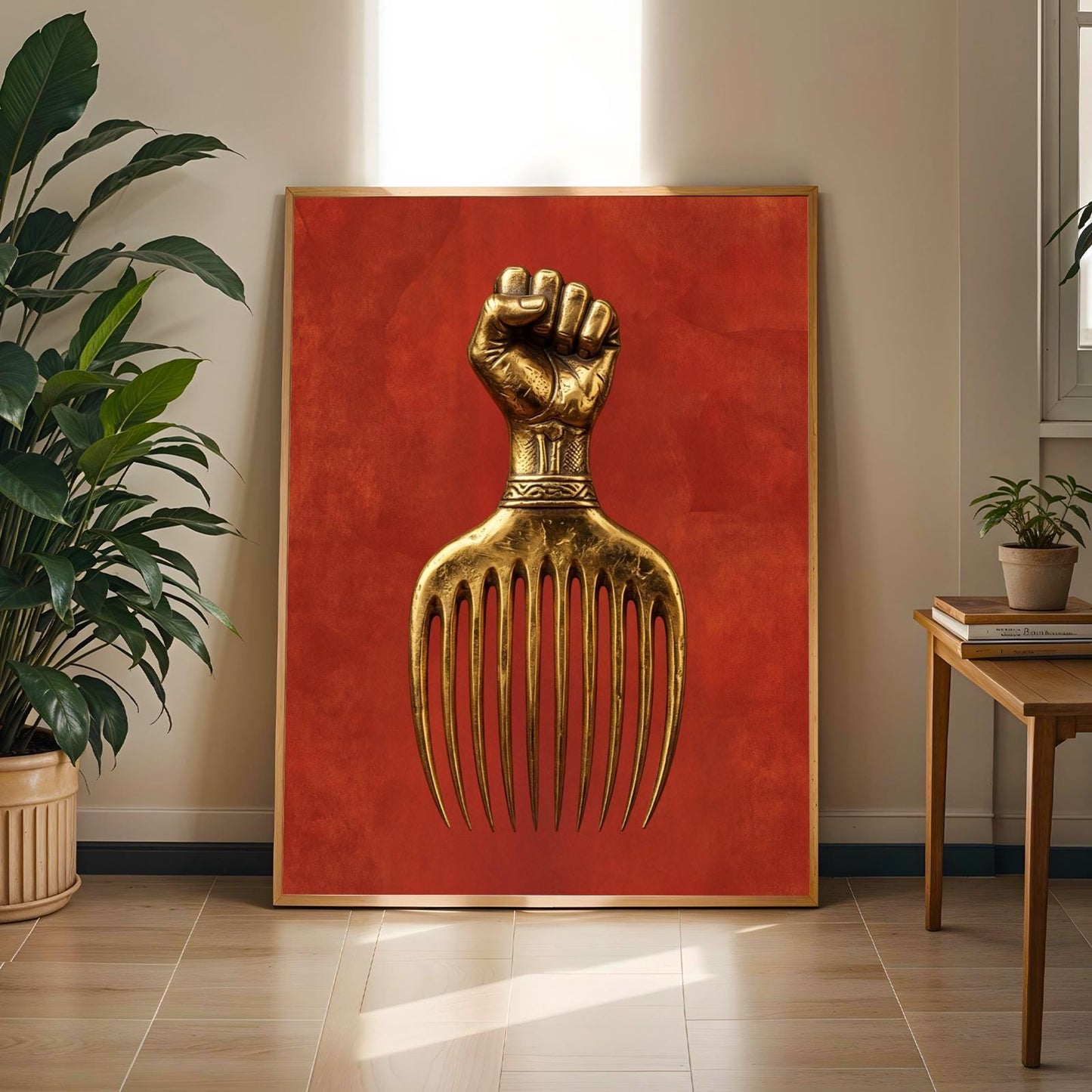 Black Power Wall Art Print 223 Soluna Soul