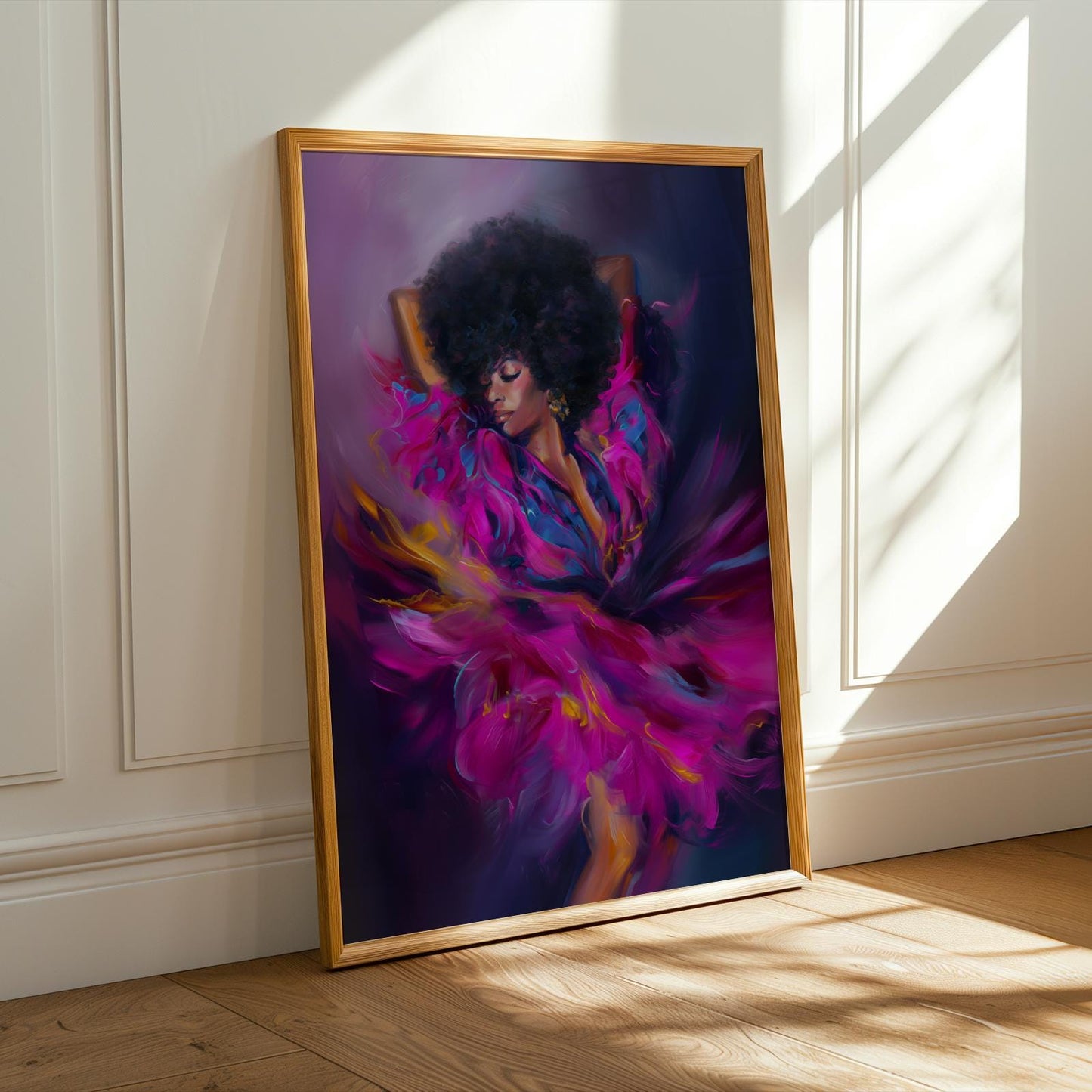 Dancer In Motion Wall Art Print 229 Soluna Soul