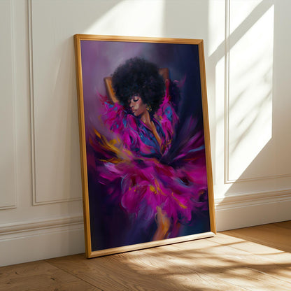 Dancer In Motion Wall Art Print 229 Soluna Soul
