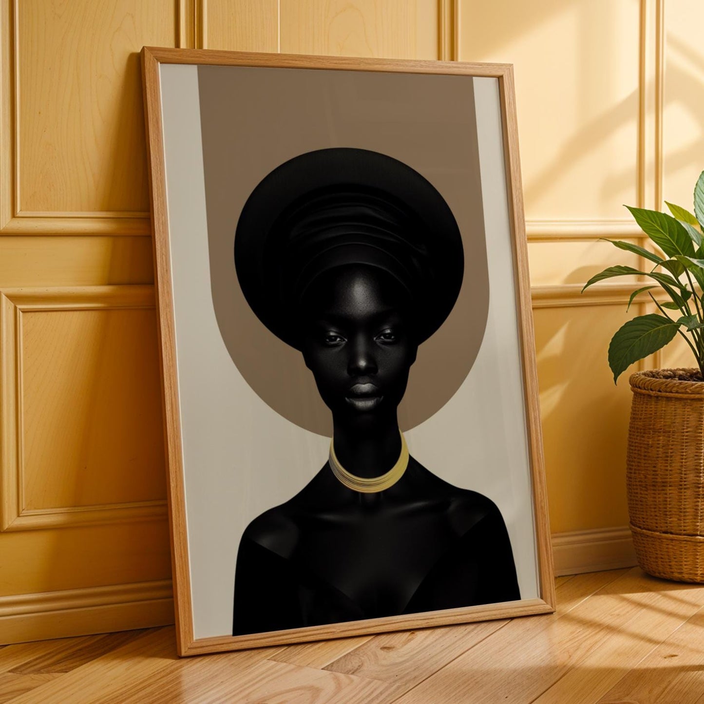 Black Woman Wall Art Print 226 Soluna Soul
