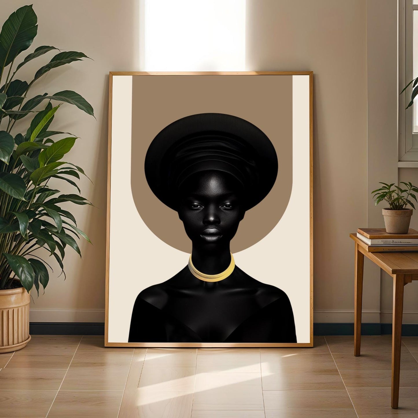 Black Woman Wall Art Print 226 Soluna Soul