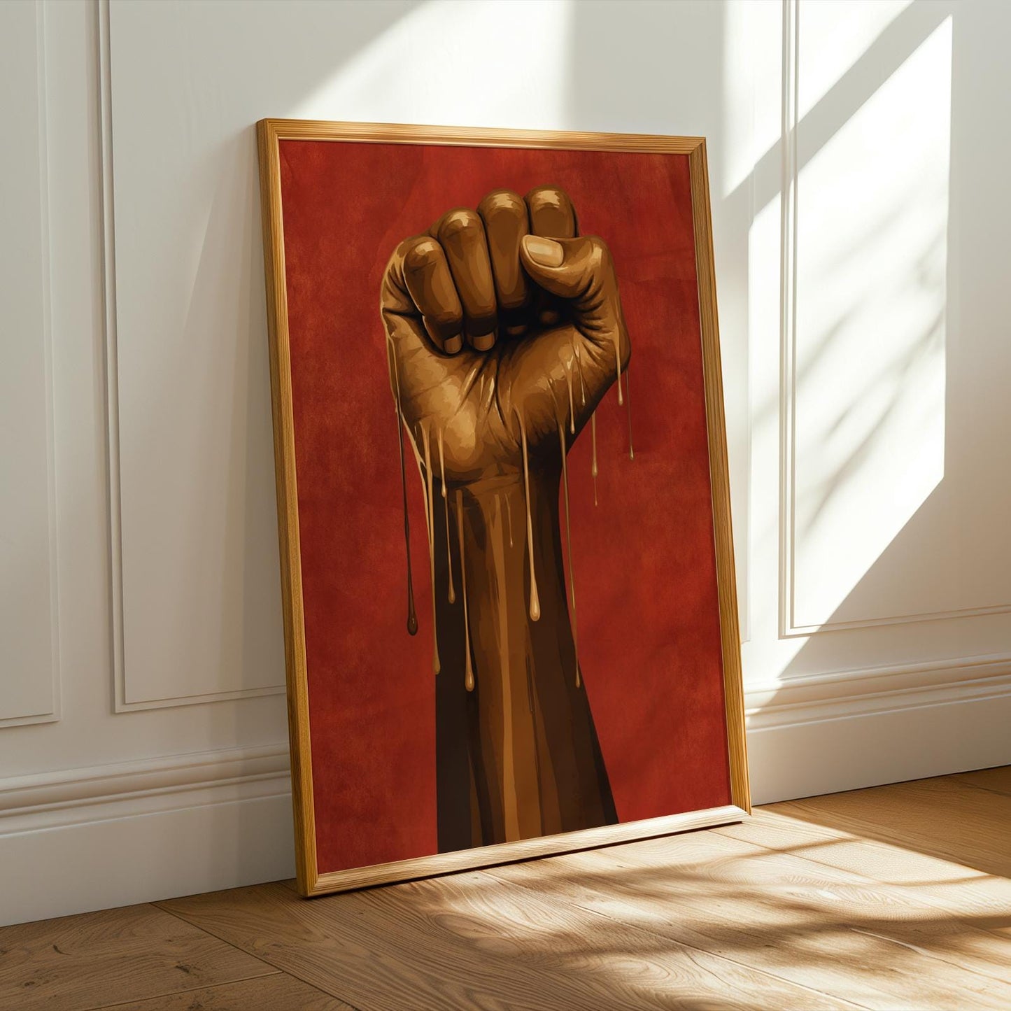 Black Power Wall Art Print 233 Soluna Soul