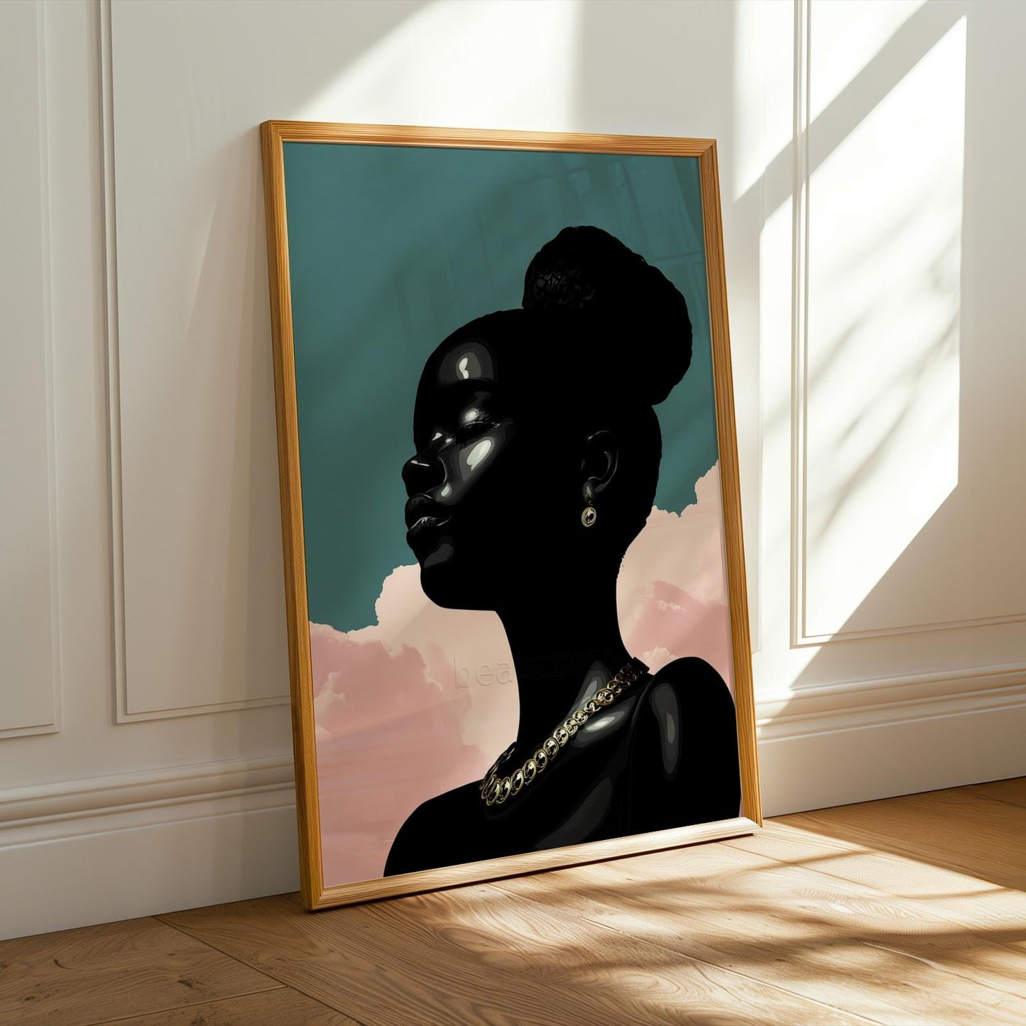 Abstract Woman Wall Art Print 163 Soluna Soul