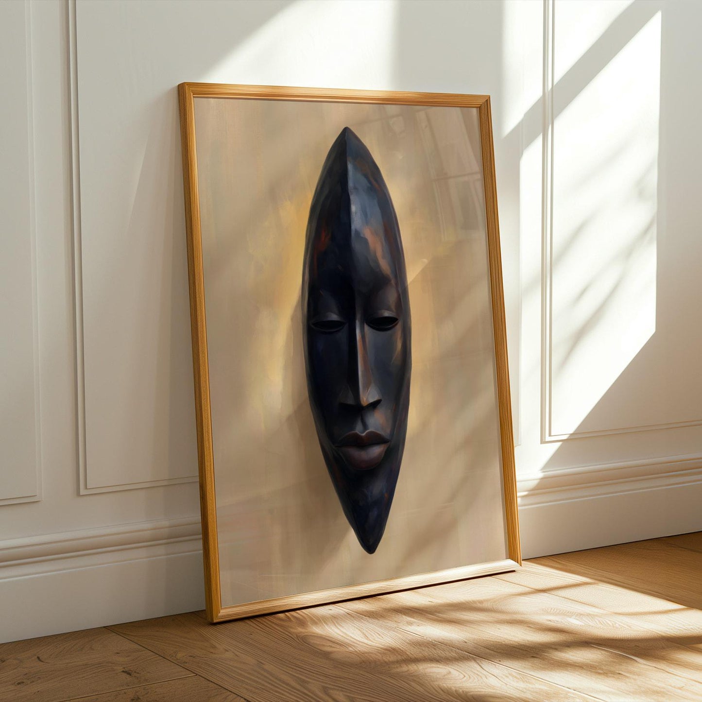 Abstract Stylized Faces Wall Art Print 173 Soluna Soul