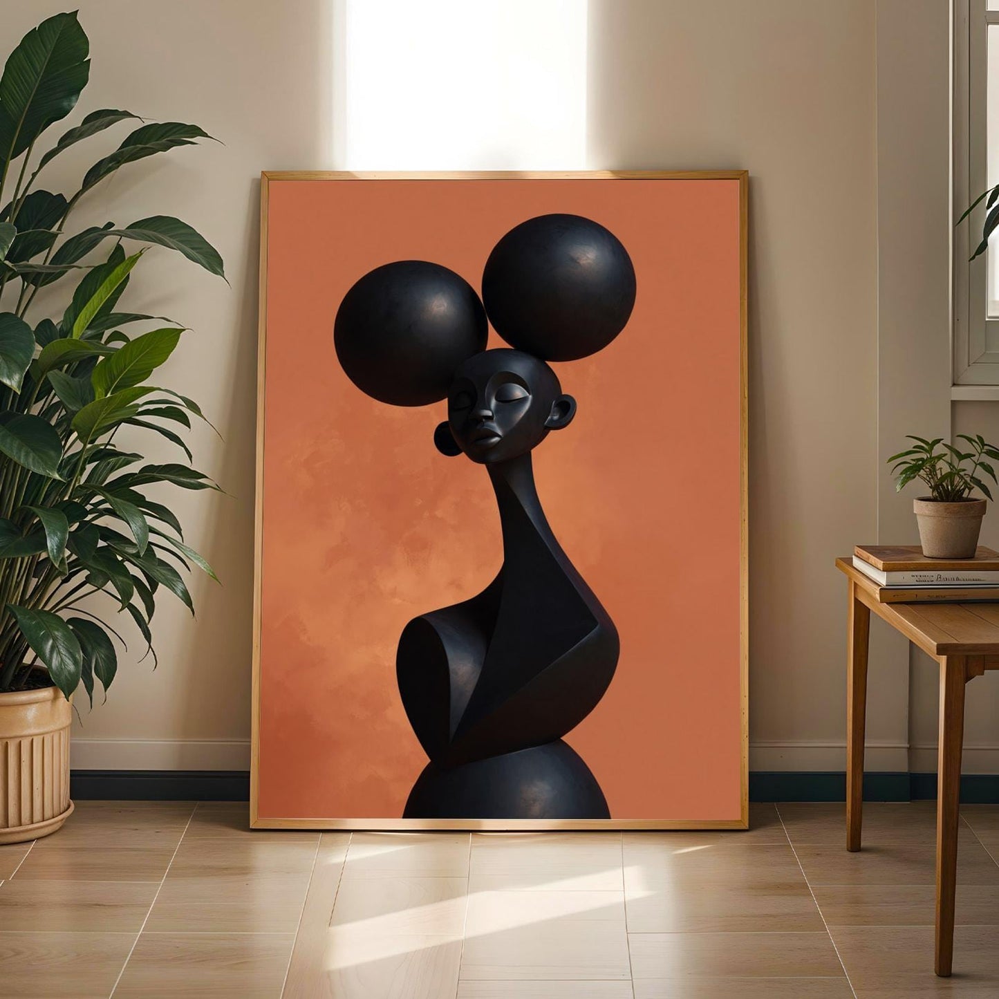 Abstract Woman Wall Art Print 175 Soluna Soul