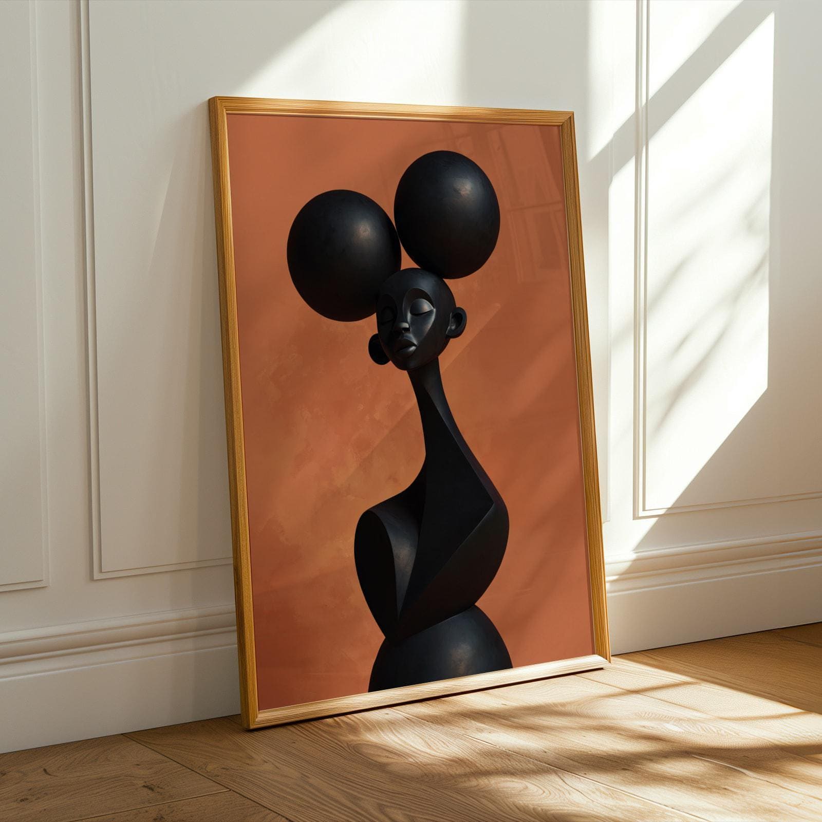 Abstract Woman Wall Art Print 175 Soluna Soul