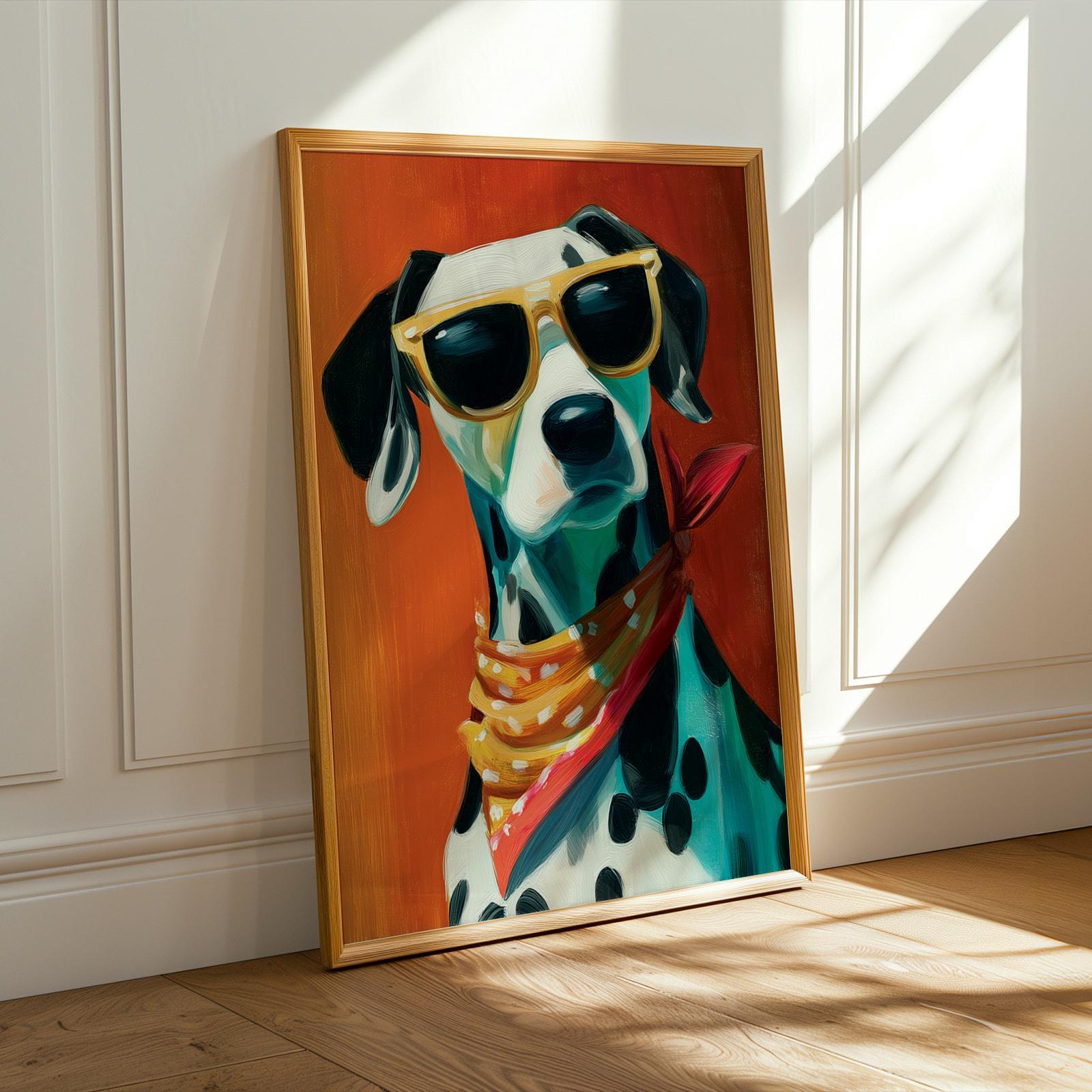 Cool Dalmatian Wall Art Print 152 Soluna Soul