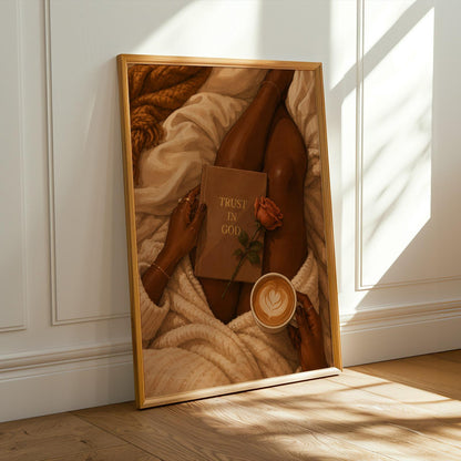 Trust In God Wall Art Print 257 Soluna Soul
