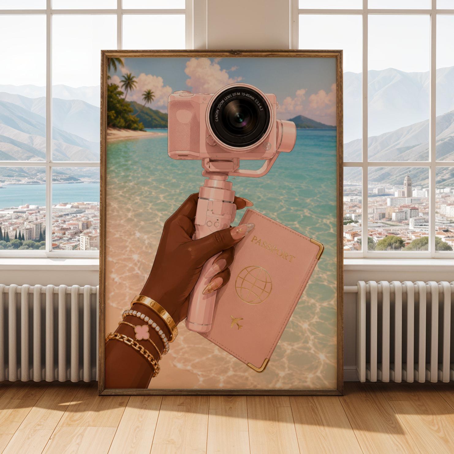 Booked & Busy Wall Art Print 259 Soluna Soul