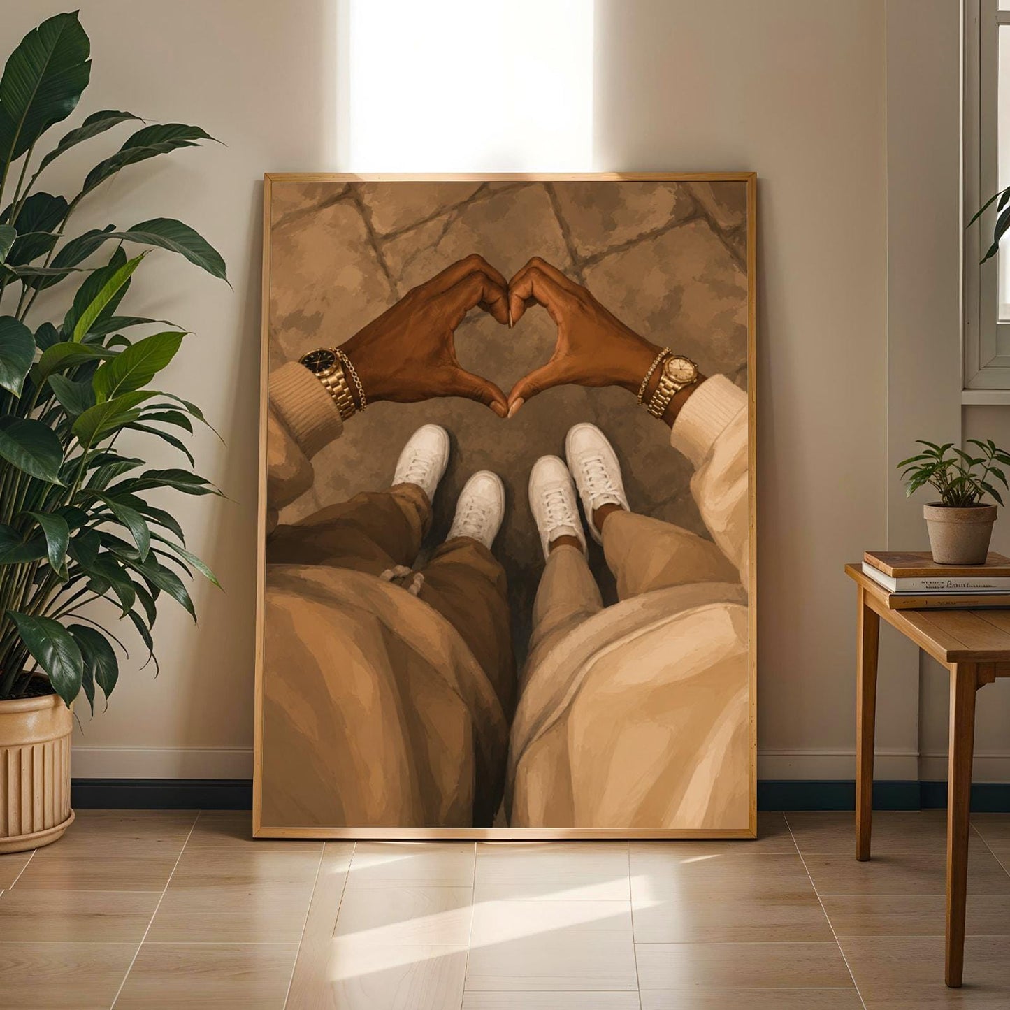 Couple Love Wall Art Print 258 Soluna Soul