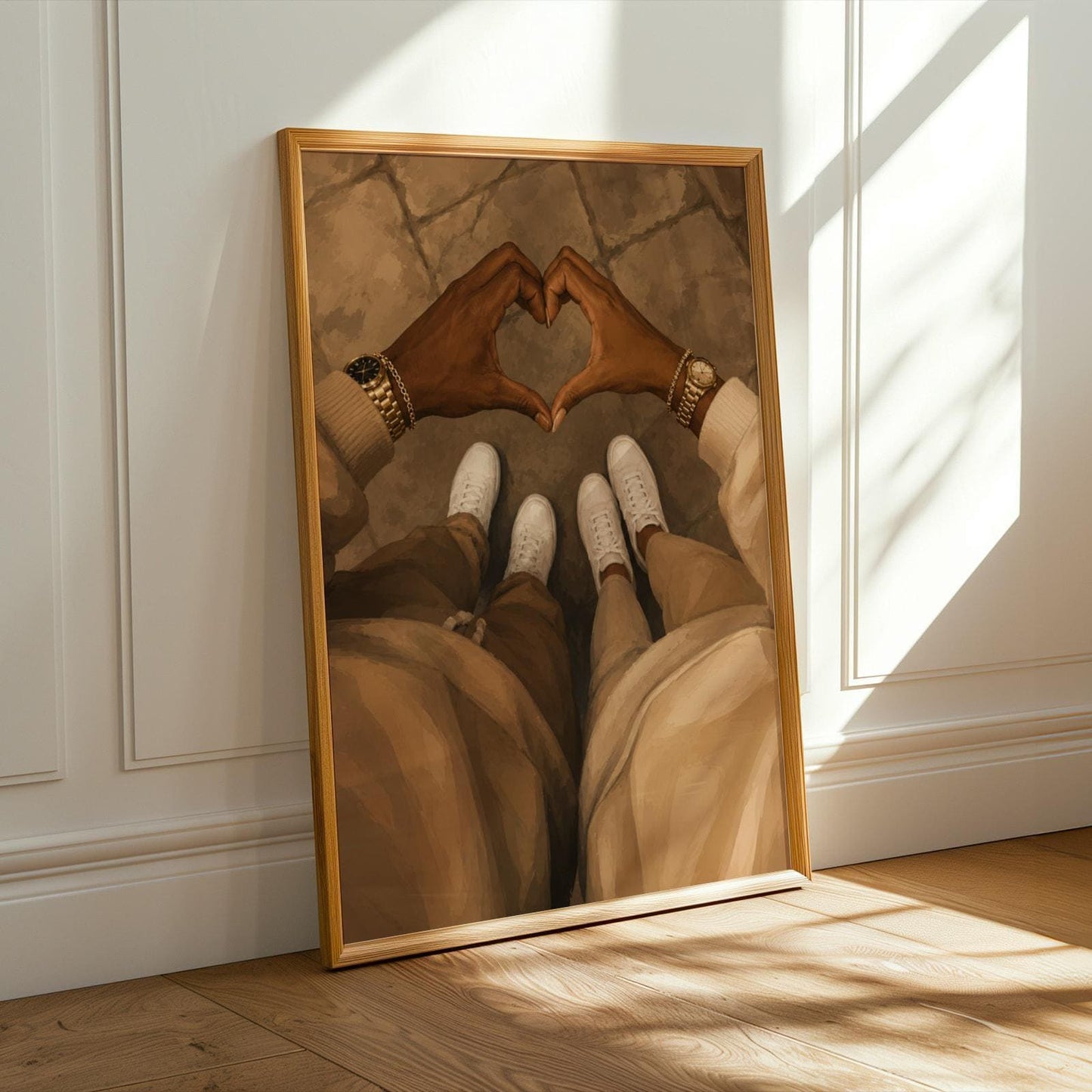 Couple Love Wall Art Print 258 Soluna Soul