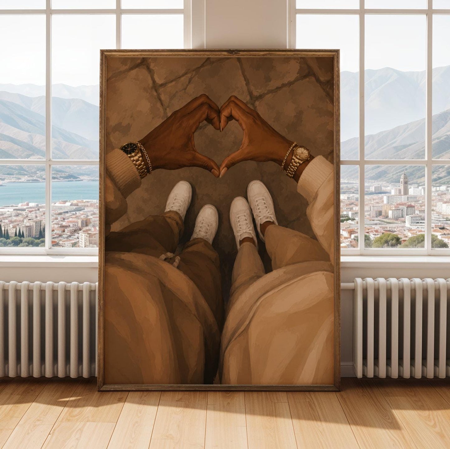 Couple Love Wall Art Print 258 Soluna Soul
