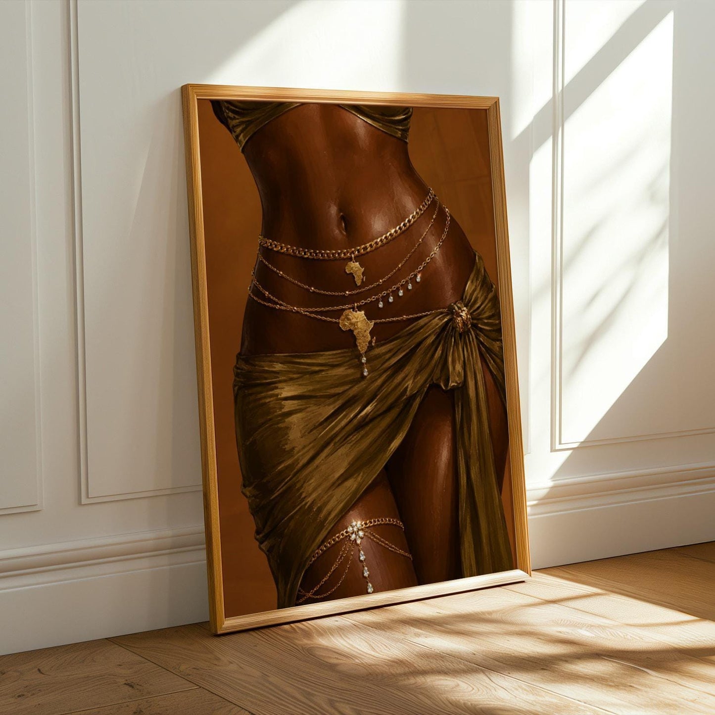 Draped Goddess Wall Art Print 248 Soluna Soul