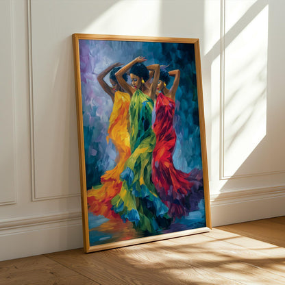 Three Dancers Wall Art Print 263 Soluna Soul