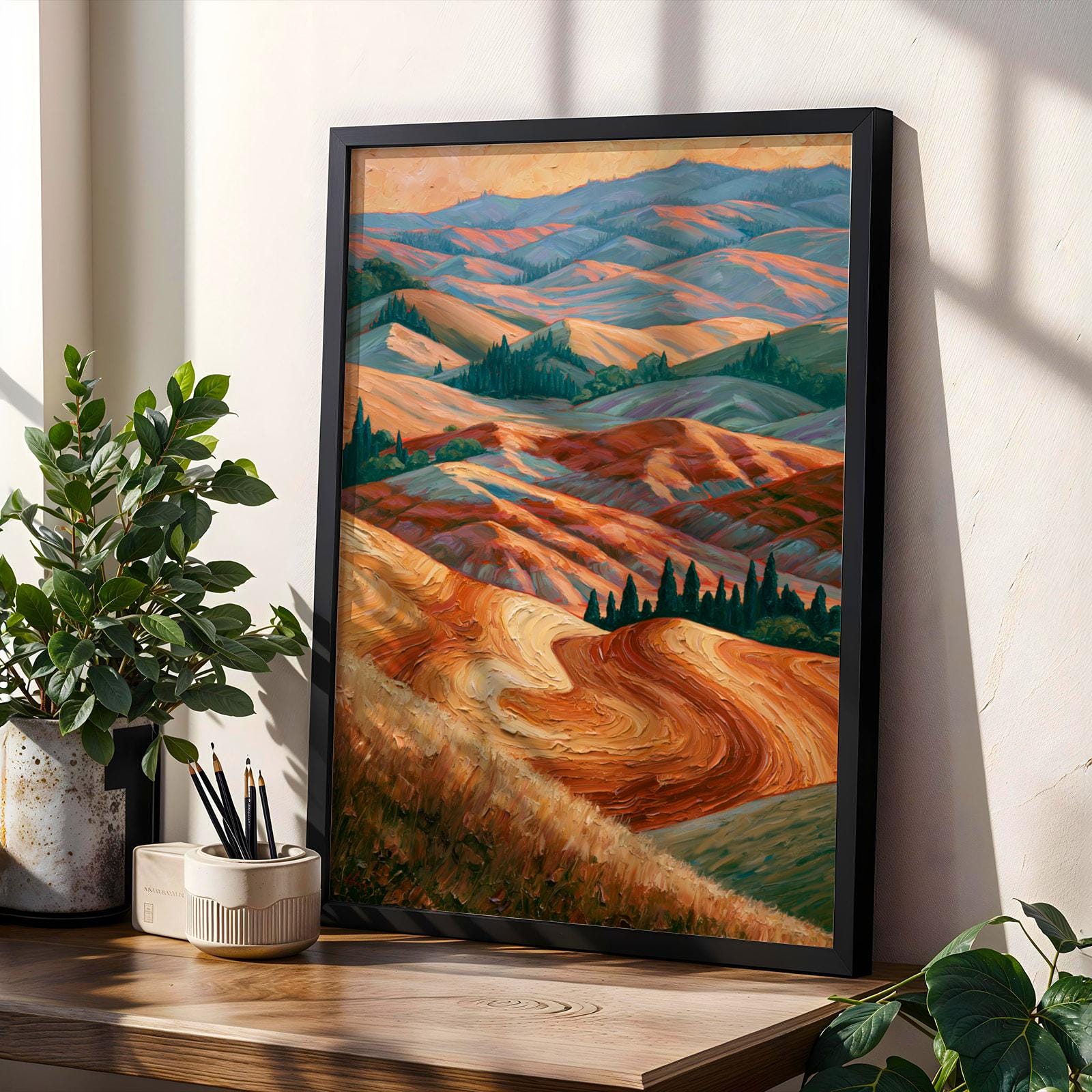 Mountain Landscape Wall Art Print 187 Soluna Soul