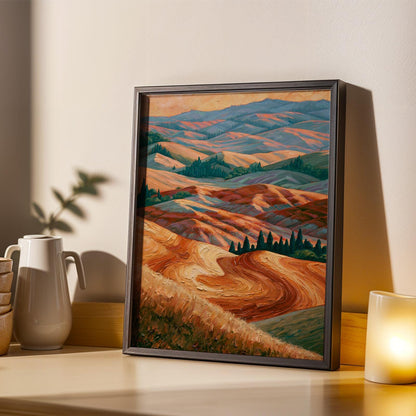 Mountain Landscape Wall Art Print 187 Soluna Soul