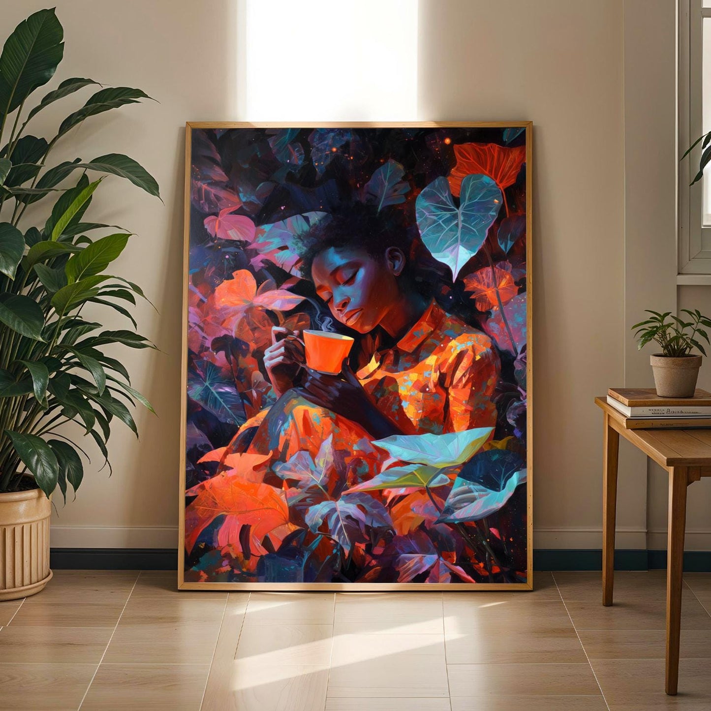 Afrocentric Wall Art Print 51 Soluna Soul
