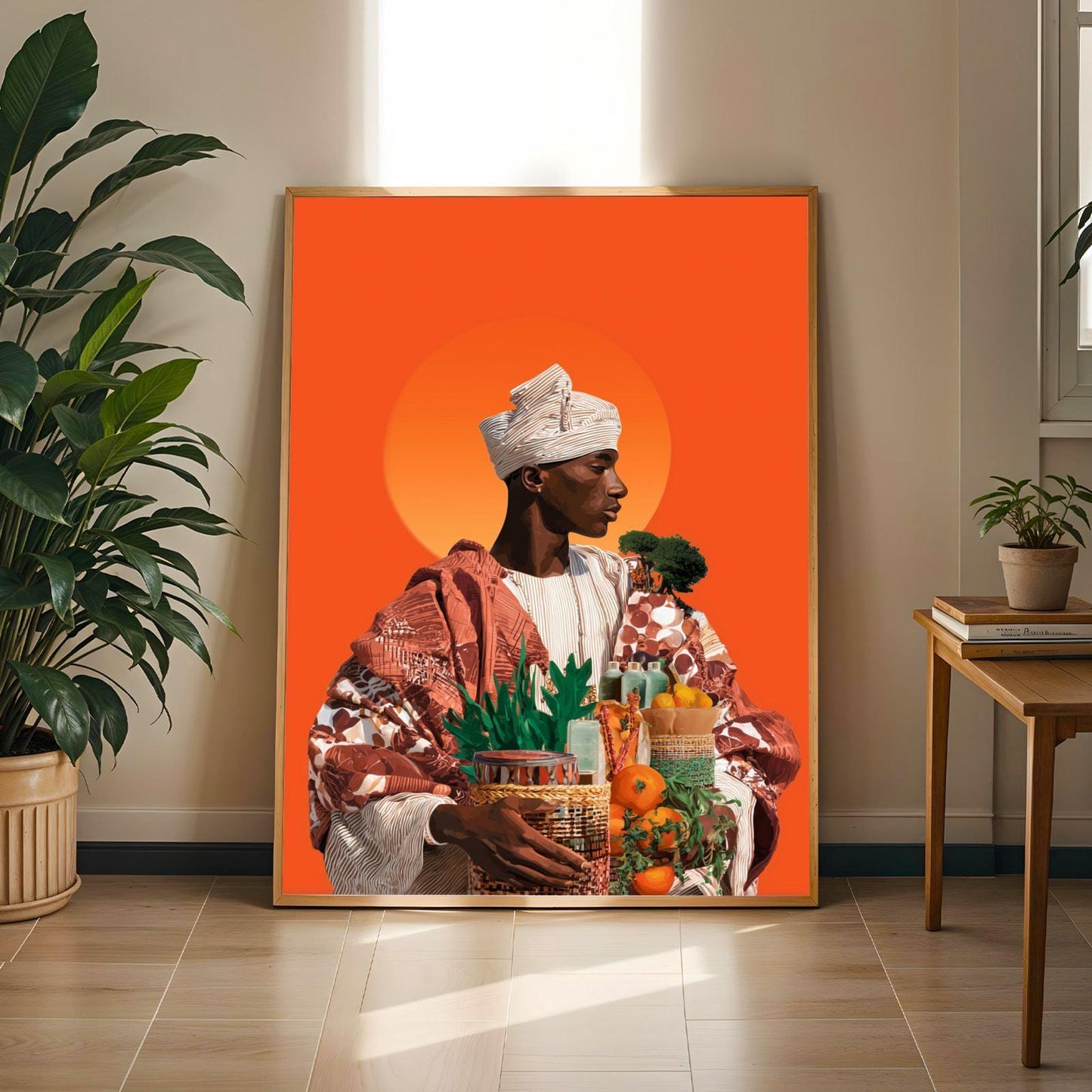 Afrocentric Wall Art Print 107 Soluna Soul