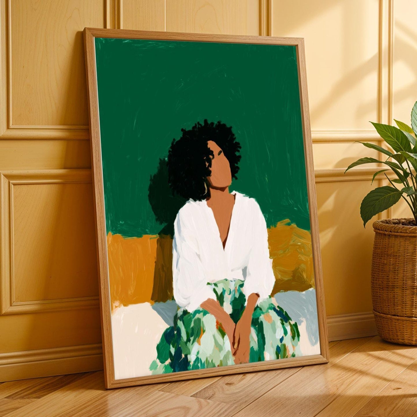 Afrocentric Wall Art Print 54 Soluna Soul