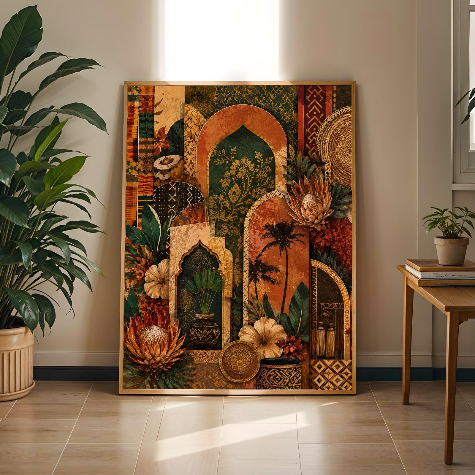 Afrocentric Wall Art Print 266 Soluna Soul