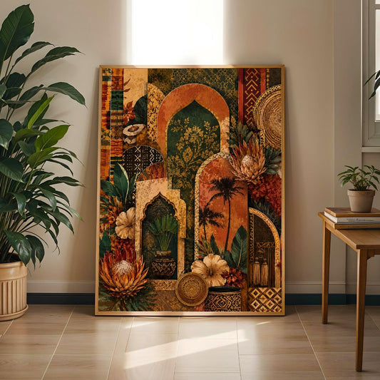 Afrocentric Wall Art Print 266 Soluna Soul