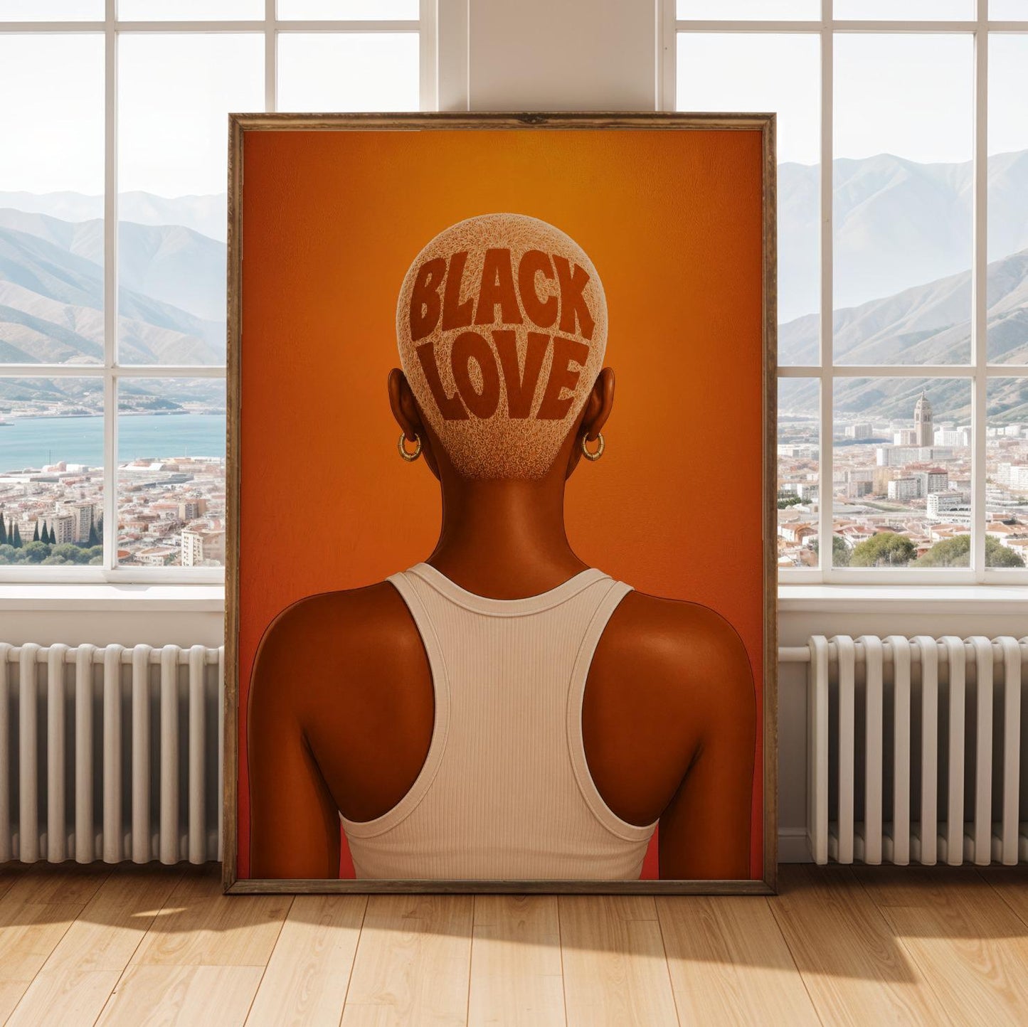 Black Love Wall Art Print 269 Soluna Soul