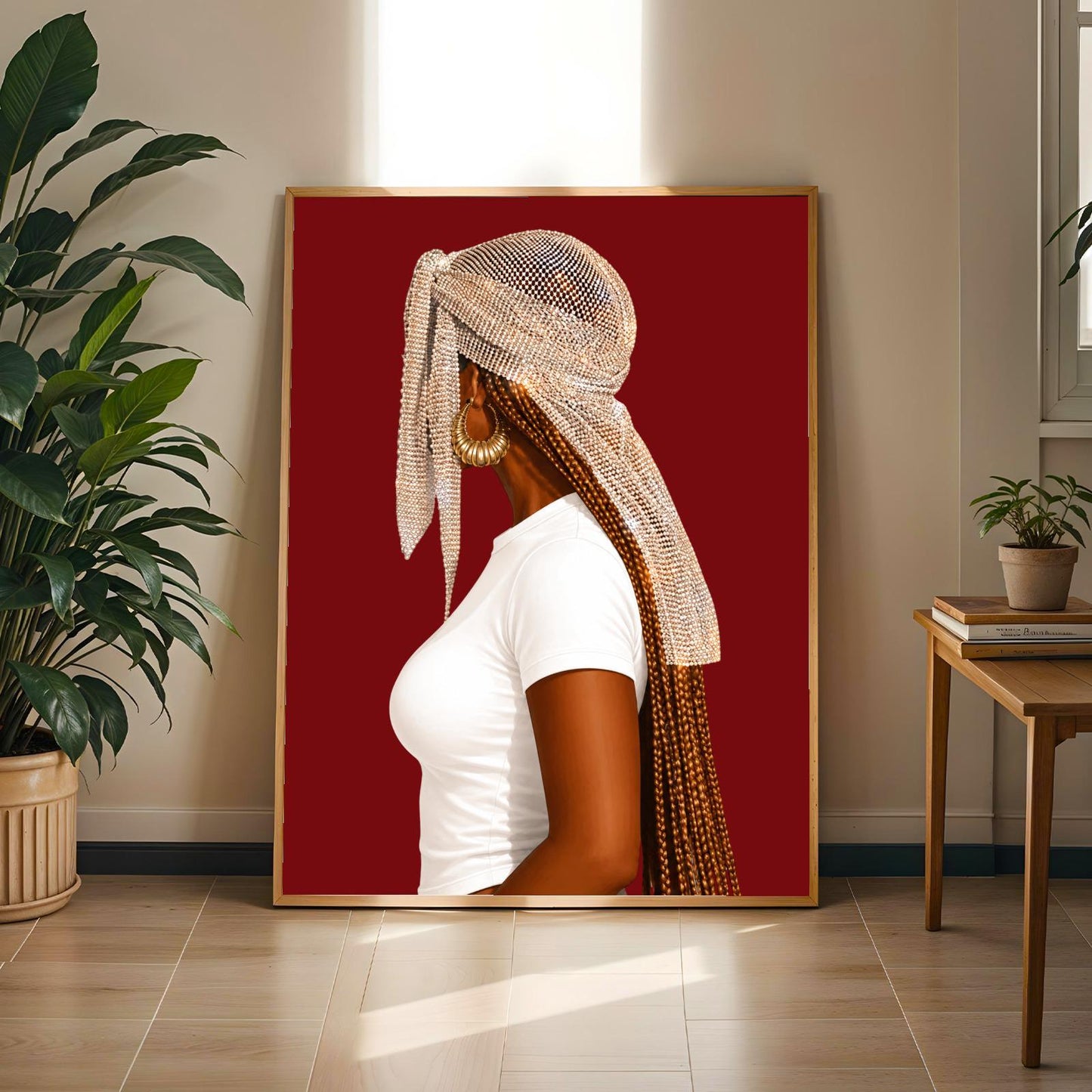Black Girl Wall Art Print 274 Soluna Soul