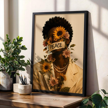Peace Wall Art Print 281 Soluna Soul
